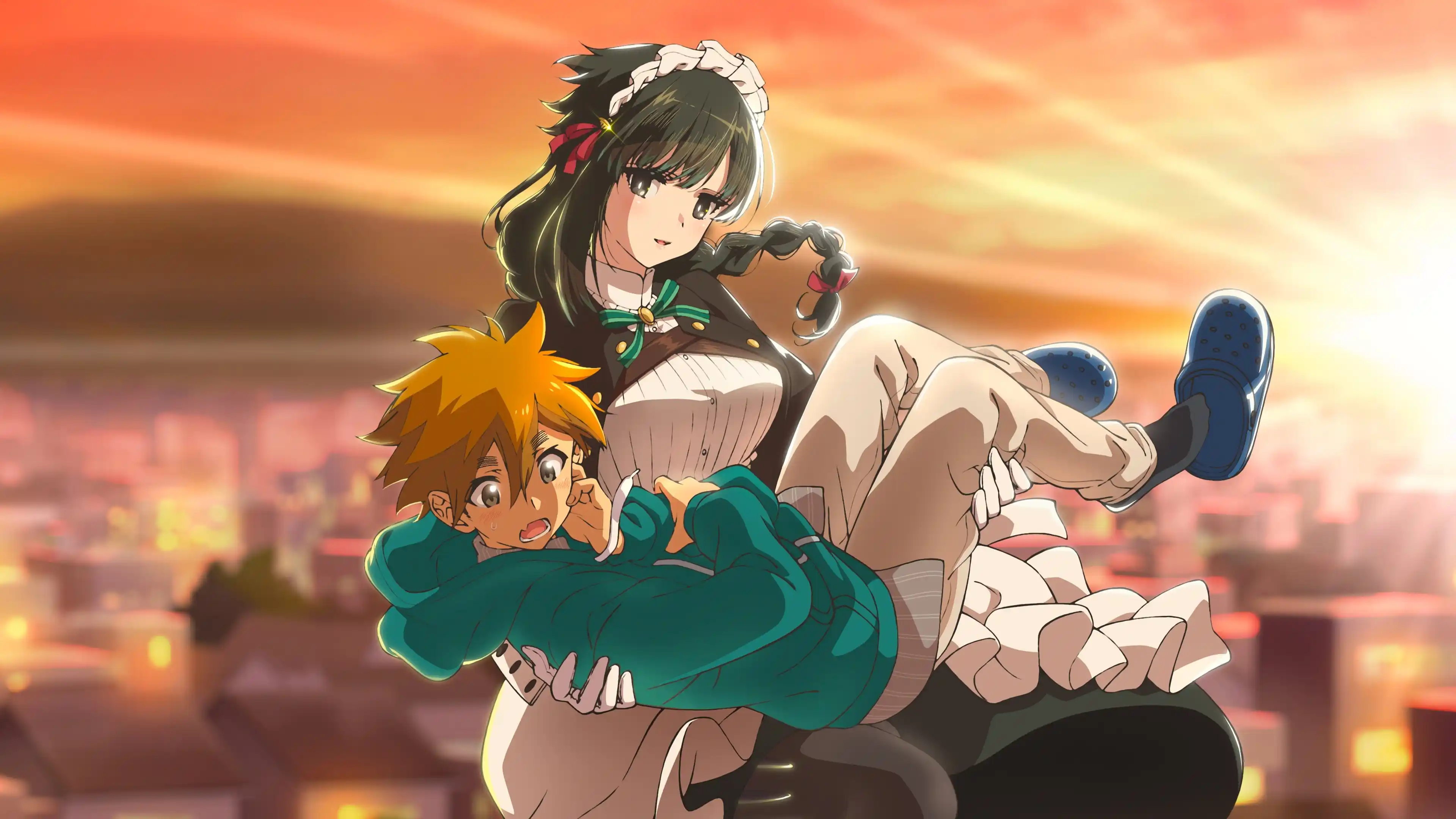 Kimi wa Meido-sama Dublado Background