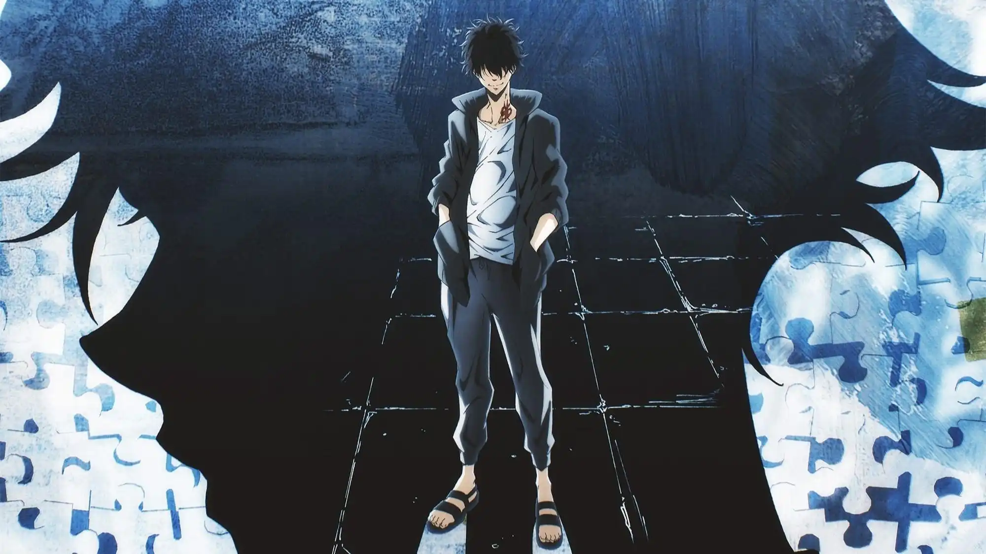 Kamonohashi Ron no Kindan Suiri Background