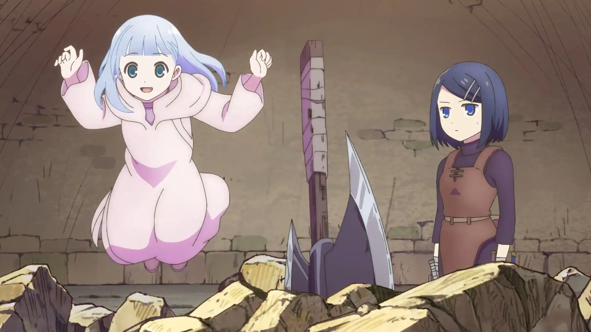 Dungeon no Naka no Hito Background