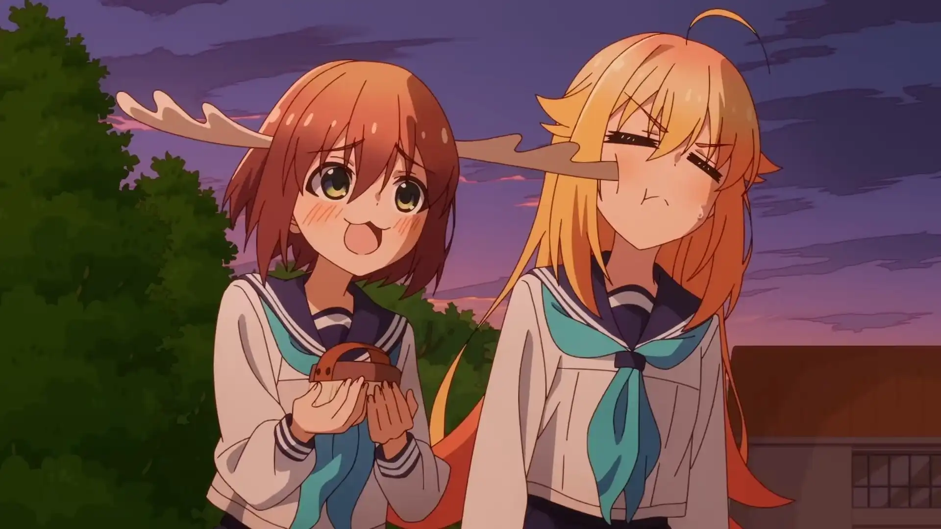 Shikanoko Nokonoko Koshitantan Dublado Background