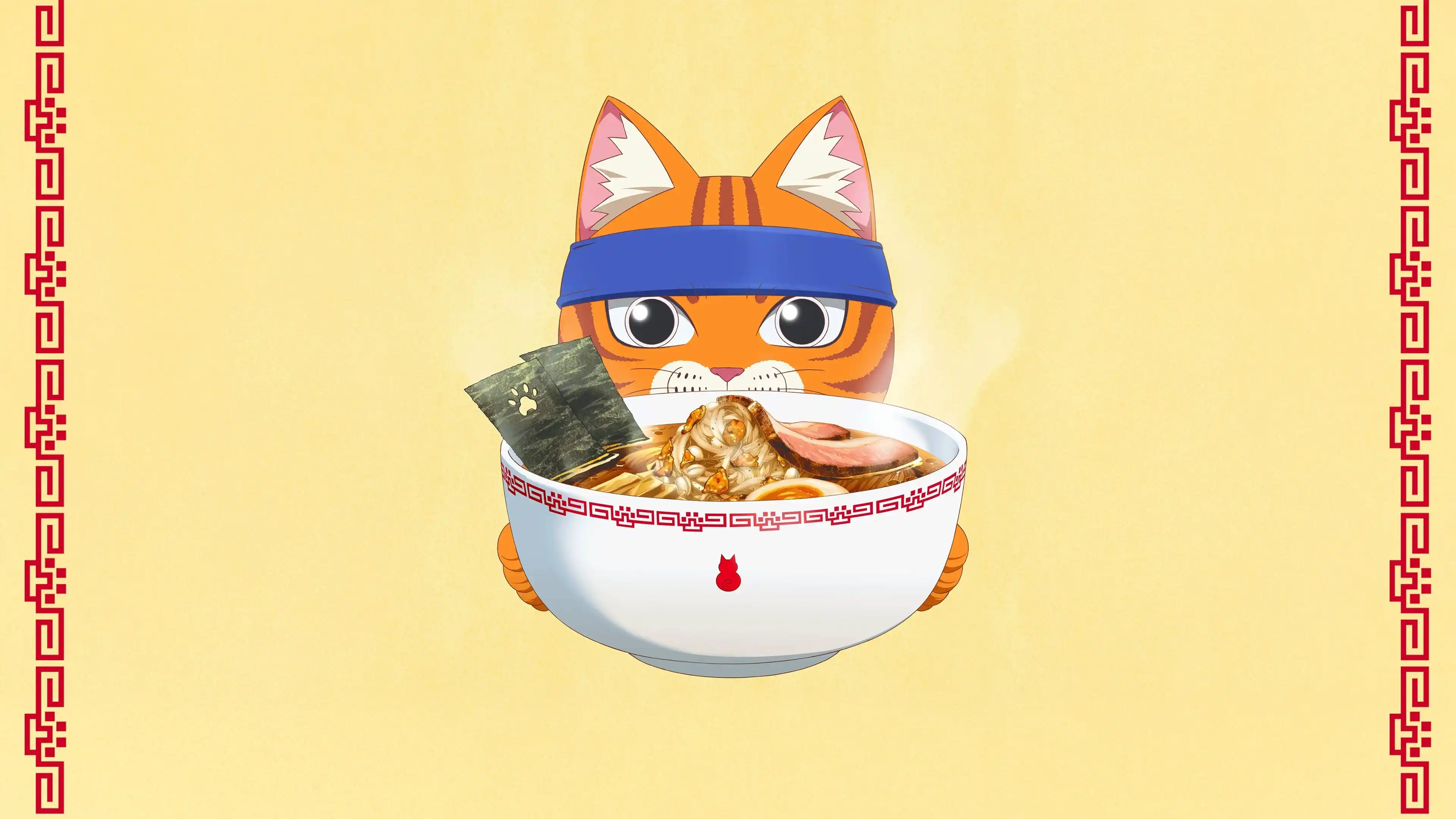 Ramen Akaneko Background