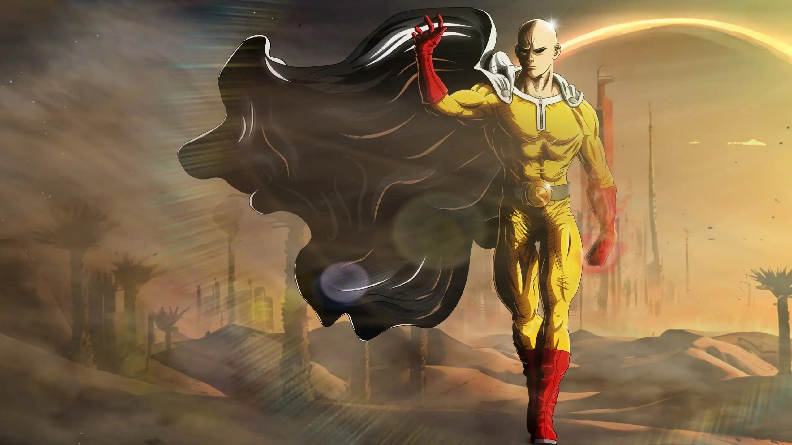 One Punch Man 3 Dublado Background