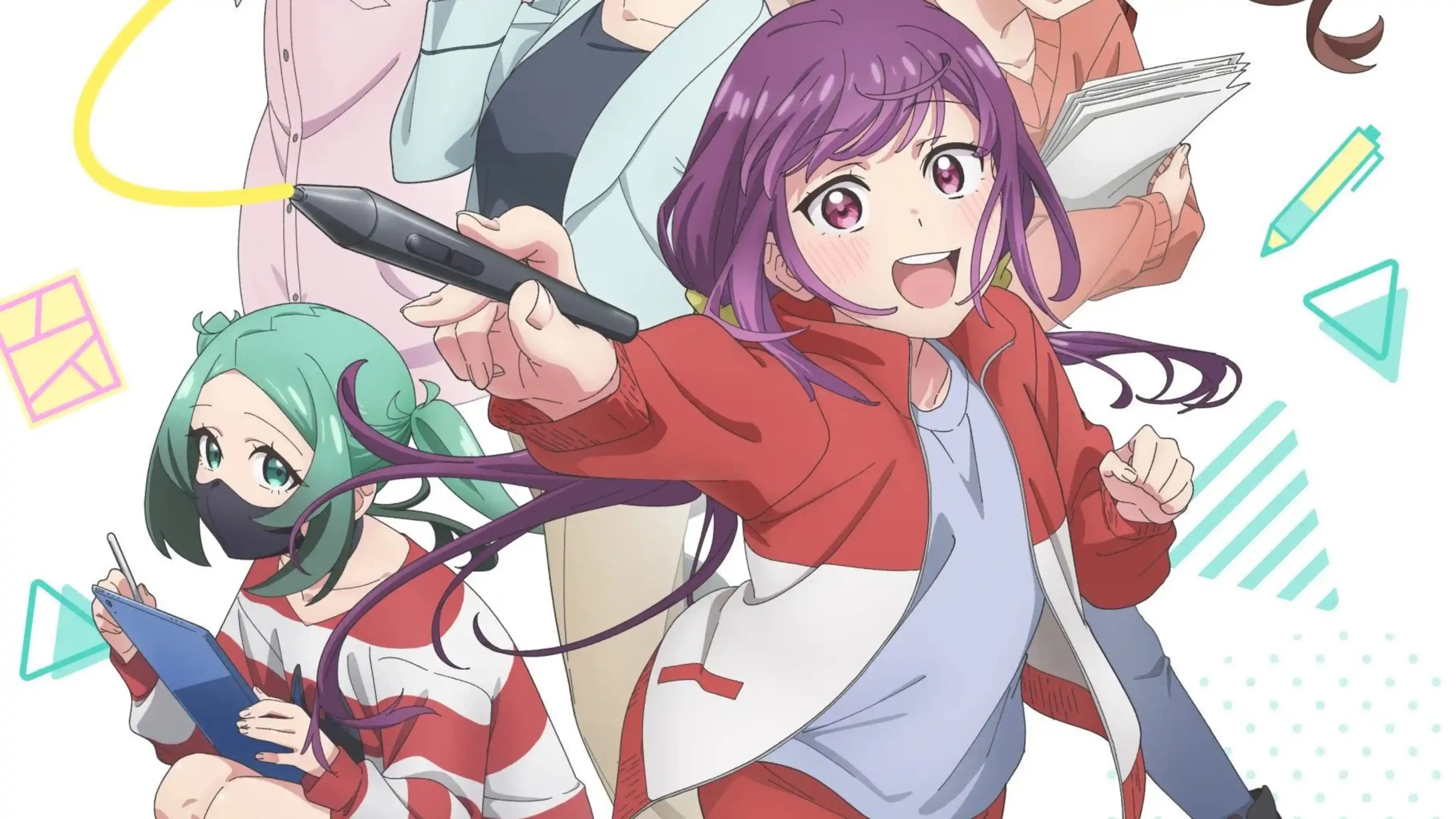 Egao no Taenai Shokuba desu Background