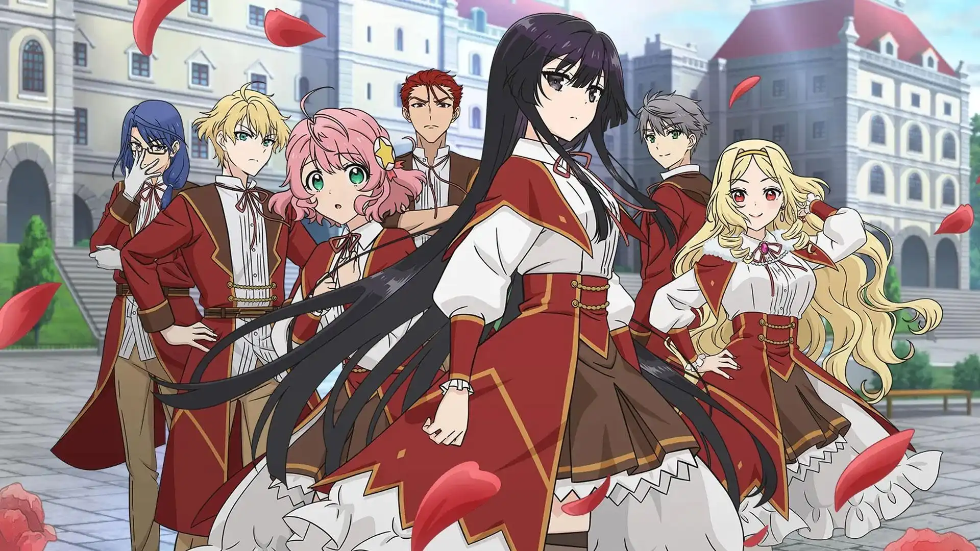 Akuyaku Reijou Level 99: Watashi wa Ura-Boss desu ga Maou dewa Arimasen Background